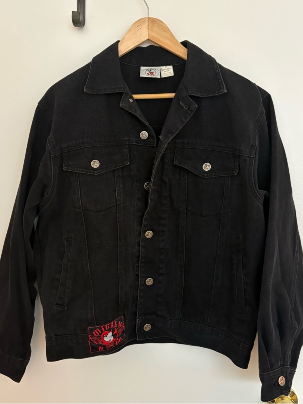 Vintage MICKEY & CO Mickey Mouse Club Mouse Denim Jean Jacket Disney